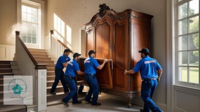 شركة نقل عفش من الجبيل الي الامارات