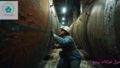 عزل خزانات بينبع