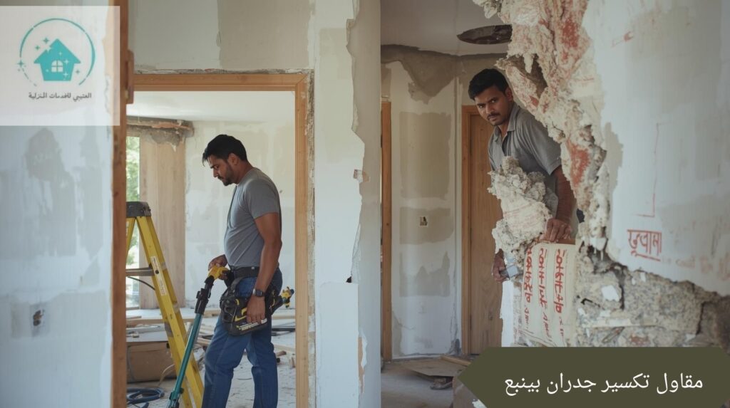 مقاول تكسير جدران بينبع مقاول تكسير جدران بينبع