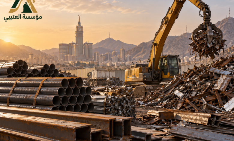 شراء سكراب حديد مكة