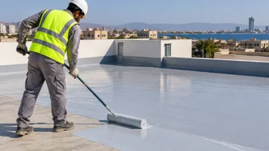 عزل أسطح بينبع باستخدام مواد العزل المائي لحماية الأسطح الخرسانية من تسرب المياه